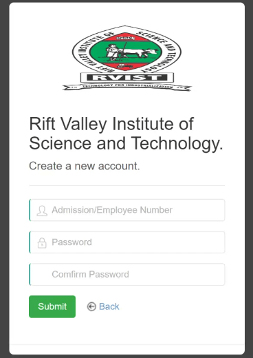 RVIST Student Portal Registration 