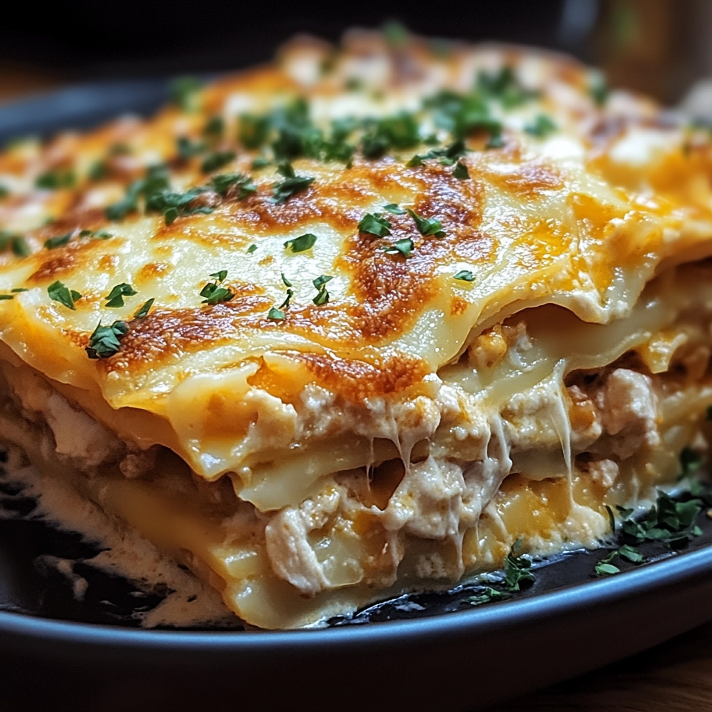 Crack Chicken Lasagna