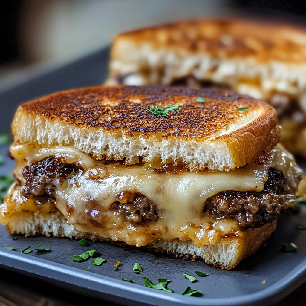 Patty Melts with Secret Sauce